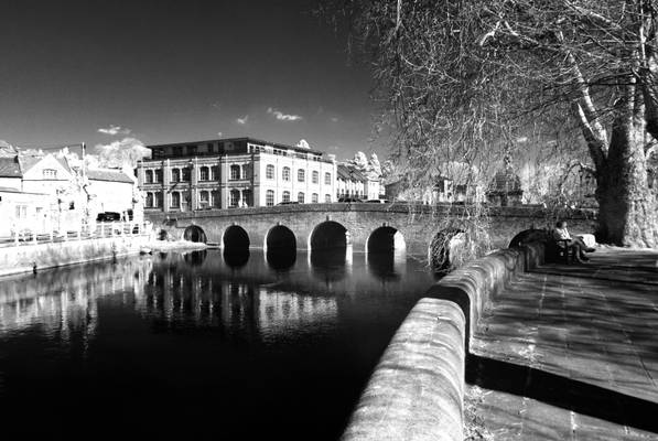 Infra-Red image taken in Bradford on Avon, Wiltshire. Easter Monday 2015