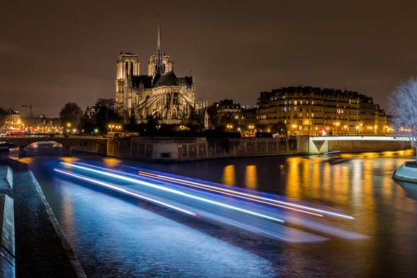 Our Lady of Paris - Notre Dame de Paris by night (Parigi)