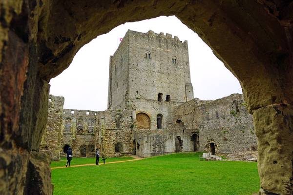 Inner bailey of Portchester Castle