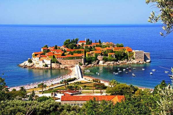 Sveti Stefan - Montenegro visit card