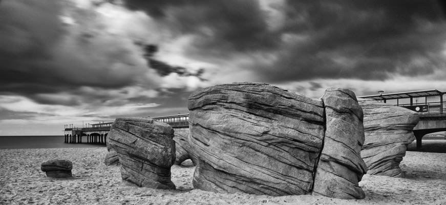 Boscombe Pier and Boulders, Bournemouth