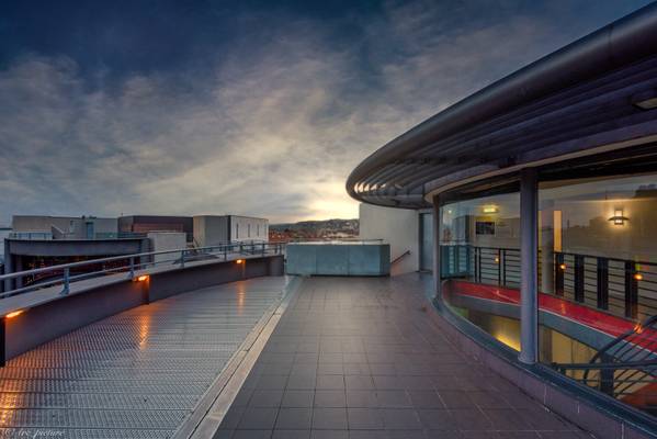 Terrasse du Musée d'Art Moderne - Nice