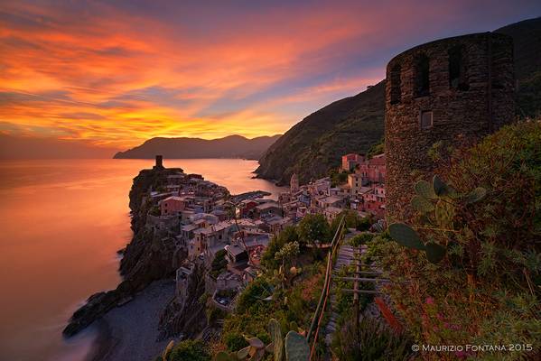 Vernazza sunset