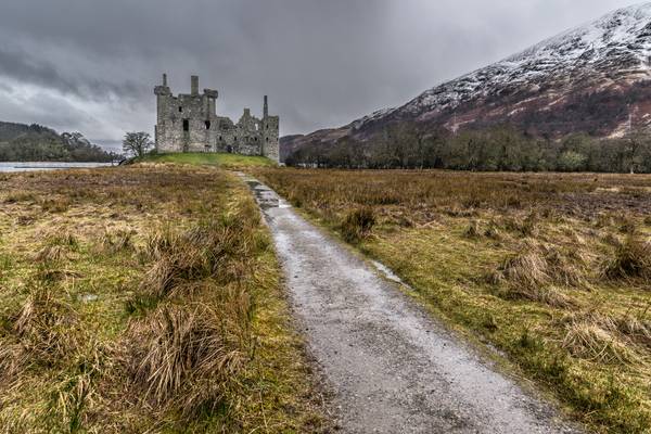 Kilchurn castle, Lochawe, Scotland, United Kingdom