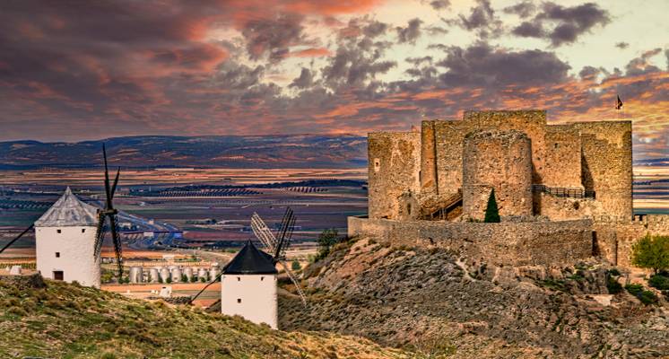 "Castle Consuegra" Castille-LaMancha Spain