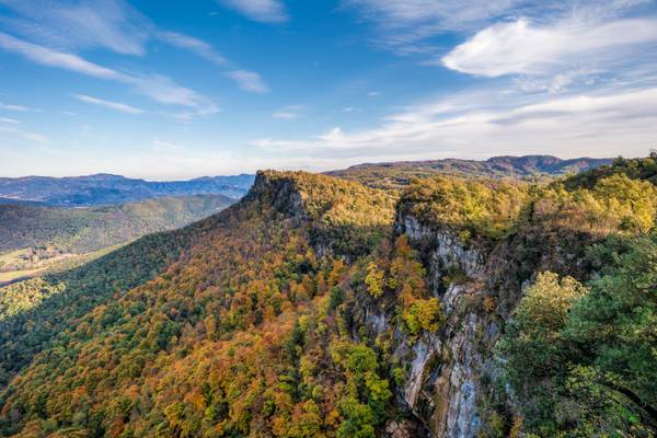 La Vall d'en Bas, Catalonia, Spain