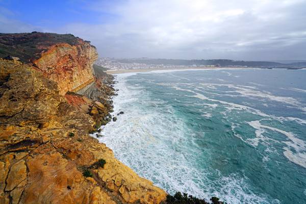Nazaré coastline, Portugal