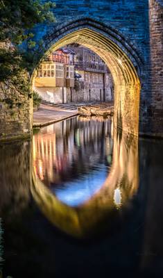 Golden bridge.