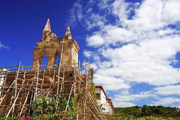 Ruined church of Ermita de la Popa , Trinidad, Cuba