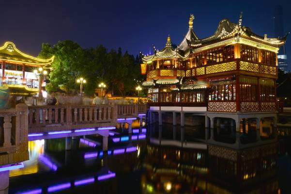 Yu Garden, Shanghai, China -豫园, 上海，中国