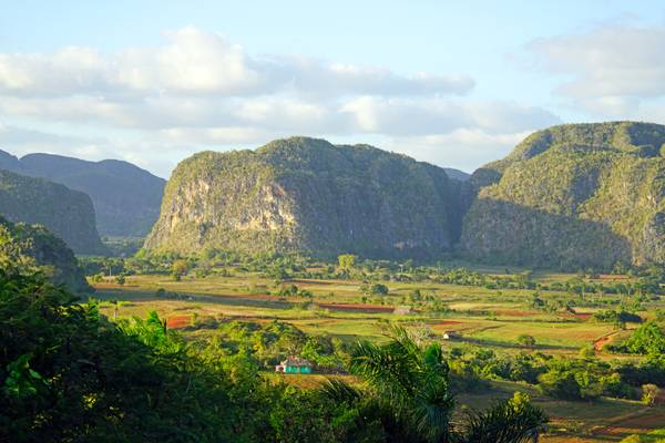 Amazing landscape of Viñales valley, Cuba