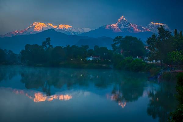 Dawn over Annapurna