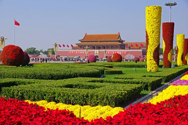 Colours of Tiananmen Square