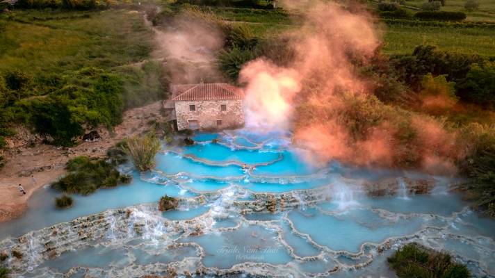  Trải nghiệm bể tắm tự nhiên độc đáo ở Saturnia: Cascate del Mulino đẹp như tranh