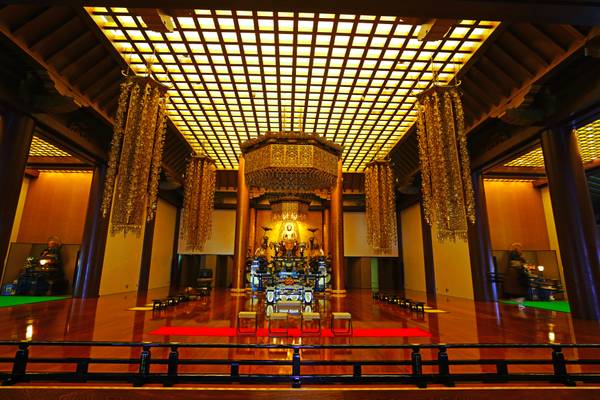 Zōjōji Temple interior, Tokyo