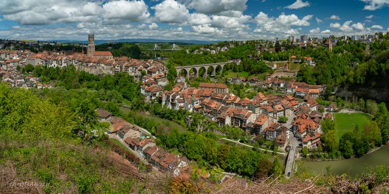 La veille ville de Fribourg