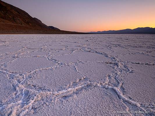 Badwater sunset