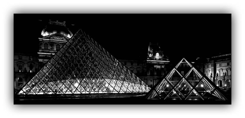 Série Pyramide du Louvre : N° 12