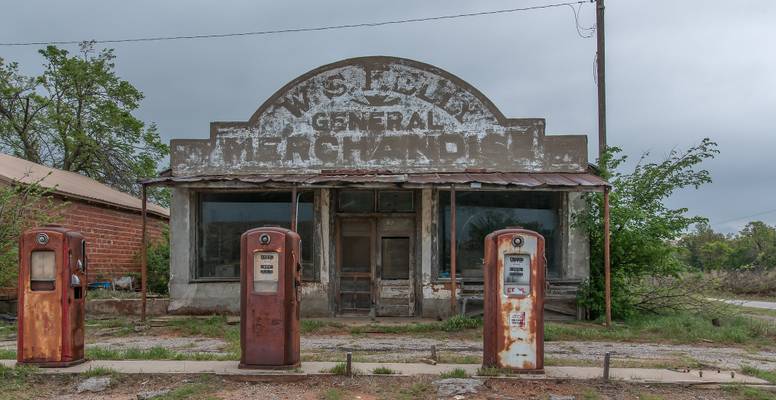 WS Kelly General Store as seen in "Rainman"