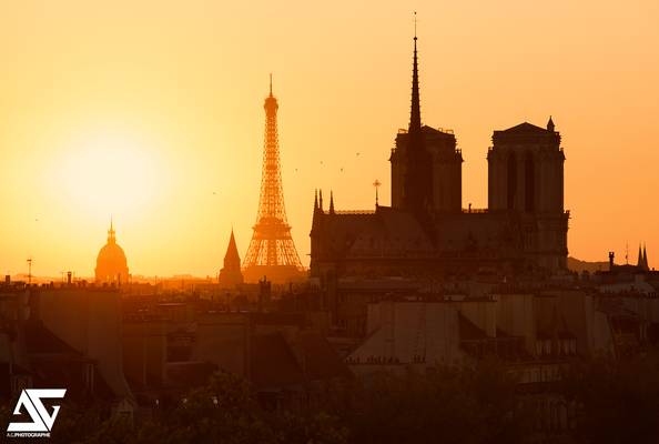 Tour Eiffel & Notre-Dame