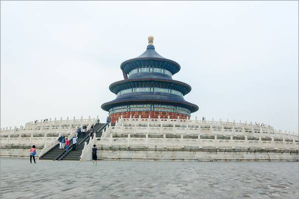 Beijing. Temple of Heaven. Hall of Prayer for Good Harvests