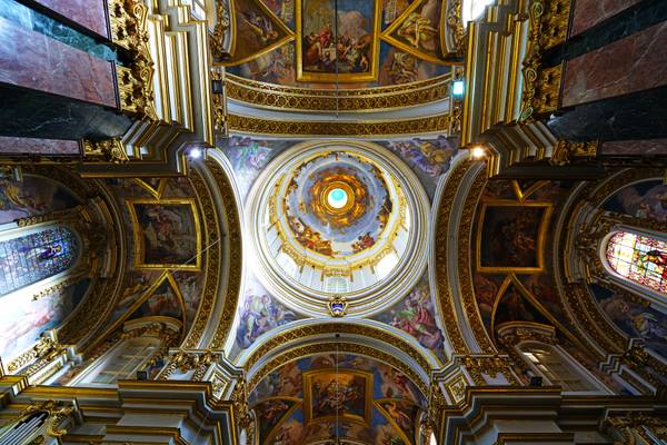 Vault of Mdina Cathedral, Malta