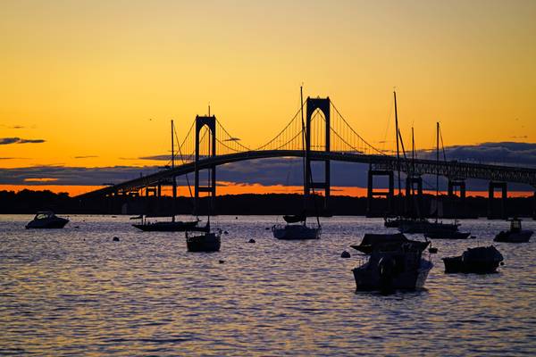 Wonderful evening in Newport, Rhode Island