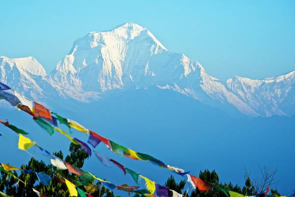 Dhaulagiri sunrise