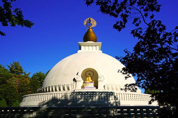 The New England Peace Pagoda, Massachusetts