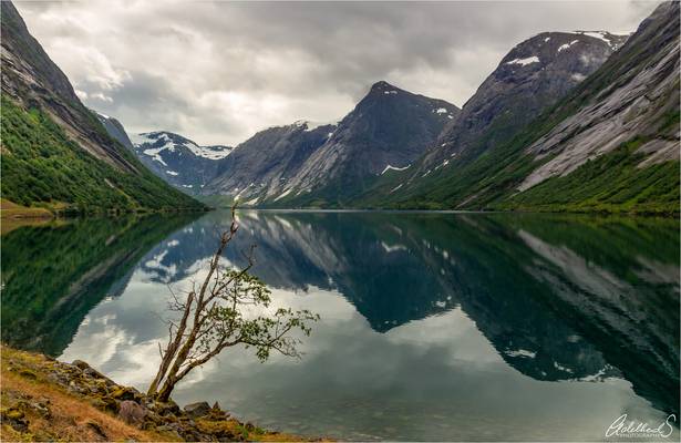 Calm waters of Jølstra, Norway