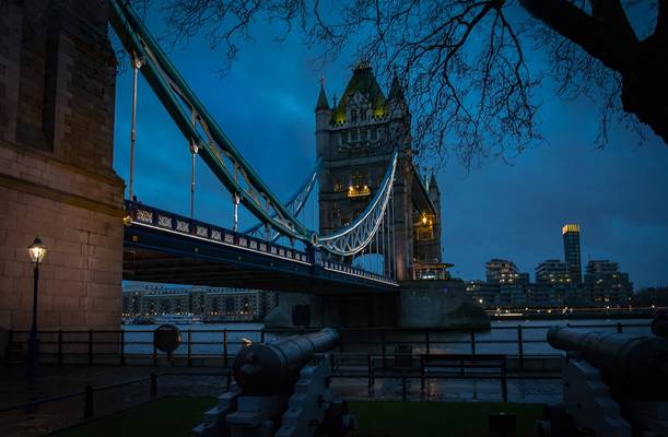 Tower Bridge at dusk - Explored 080316