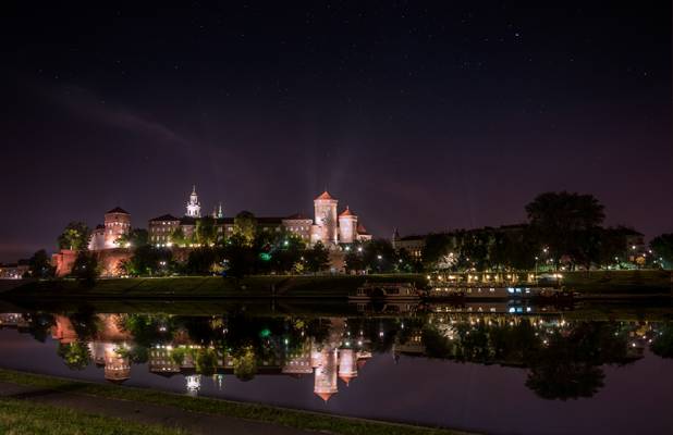 The night over Wawel