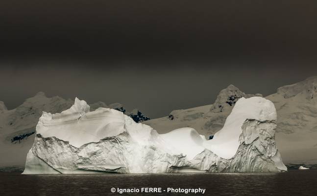 White iceberg
