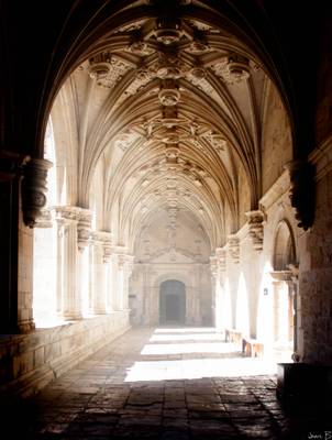 Claustro Monasterio de San Zoilo, Carrión de los Condes. Palencia