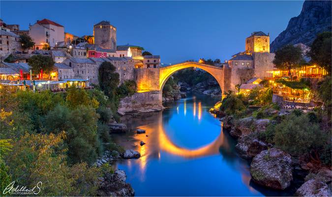 Old Bridge in Mostar, Bosnia i Hercegovina
