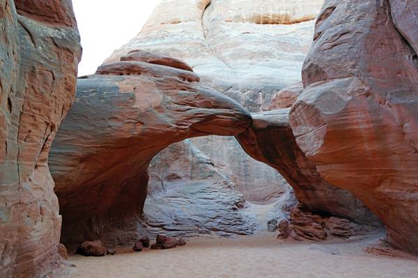 Mysterious Sand Dune Arch, Arches NP, Utah