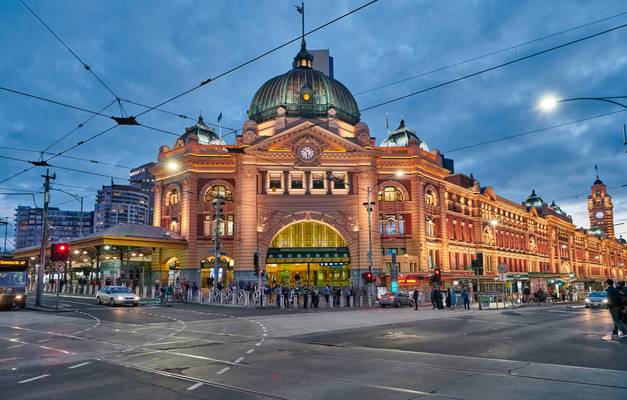 Flinders Street Station - Melbourne, Australia
