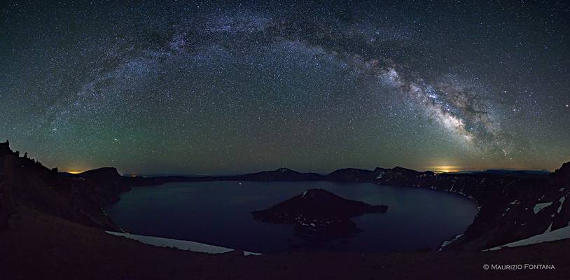 Crater Lake & Milkyway