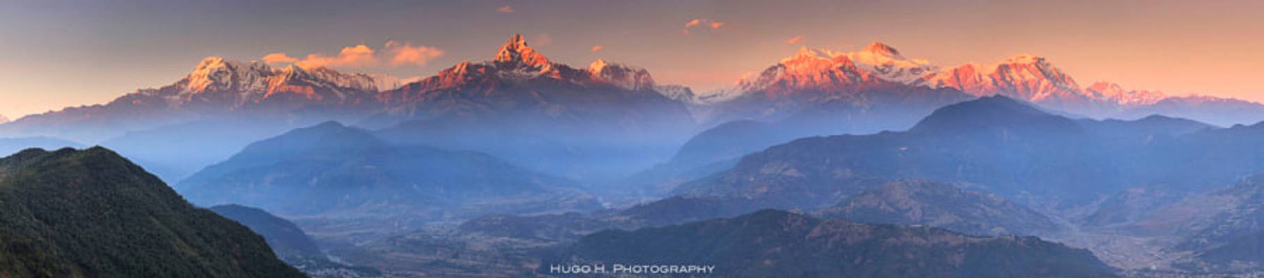 Sunset from Sarangkot