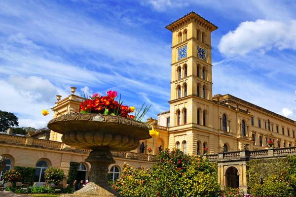 Osborne House from the gardens lower level, Isle of Wight