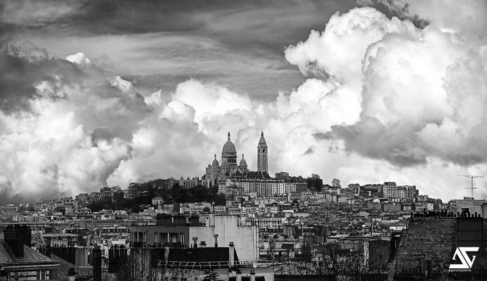 Sacré Coeur B&W