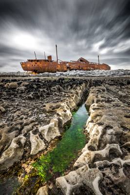 Plassey shipwreck - Inisheer, Ireland - Travel photography