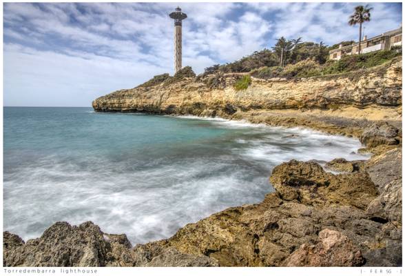 Torredembarra Lighthouse (Long Exposure version)