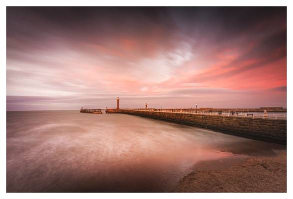 Whitby pier.