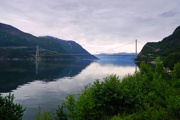 Hardangerbrua bridge, Norway