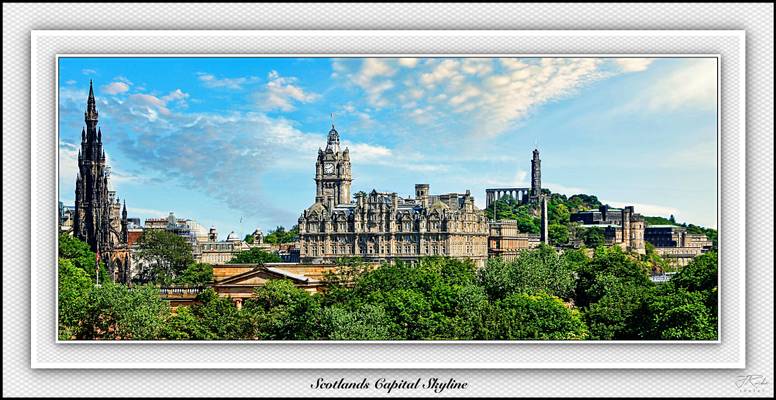 Scotlands Capital Skyline.