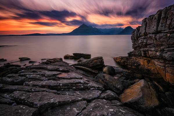 Cuillin ablaze