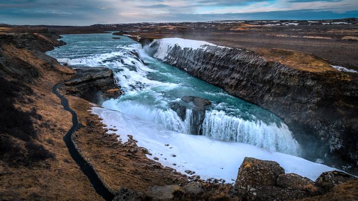 Gullfoss waterfall - Iceland - Travel photography
