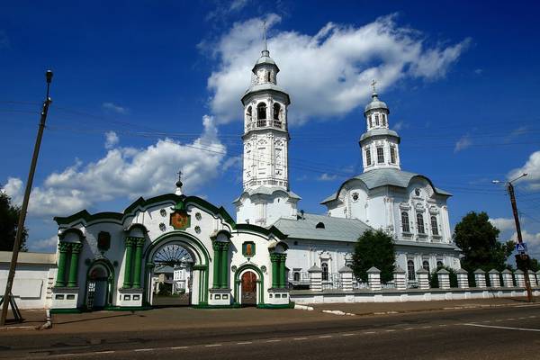 Trinity Church. Храм во имя Пресвятой и Живоначальной Троицы в селе Макарье