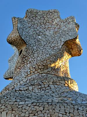 Gaudi - Casa Milà (La Pedrera), Barcelona, Spain